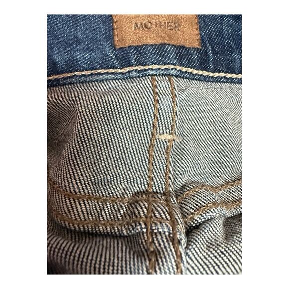 Mother Jeans Rascal Skimp Dark Denim Straight Leg Stretch Jeans NWT Size 26 - Picture 7 of 12